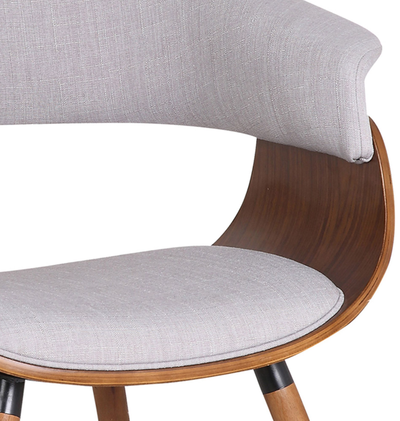 ARCHER DINING/LOUNGE CHAIR, SET OF 2 IN BEIGE AND BLACK - Image 6