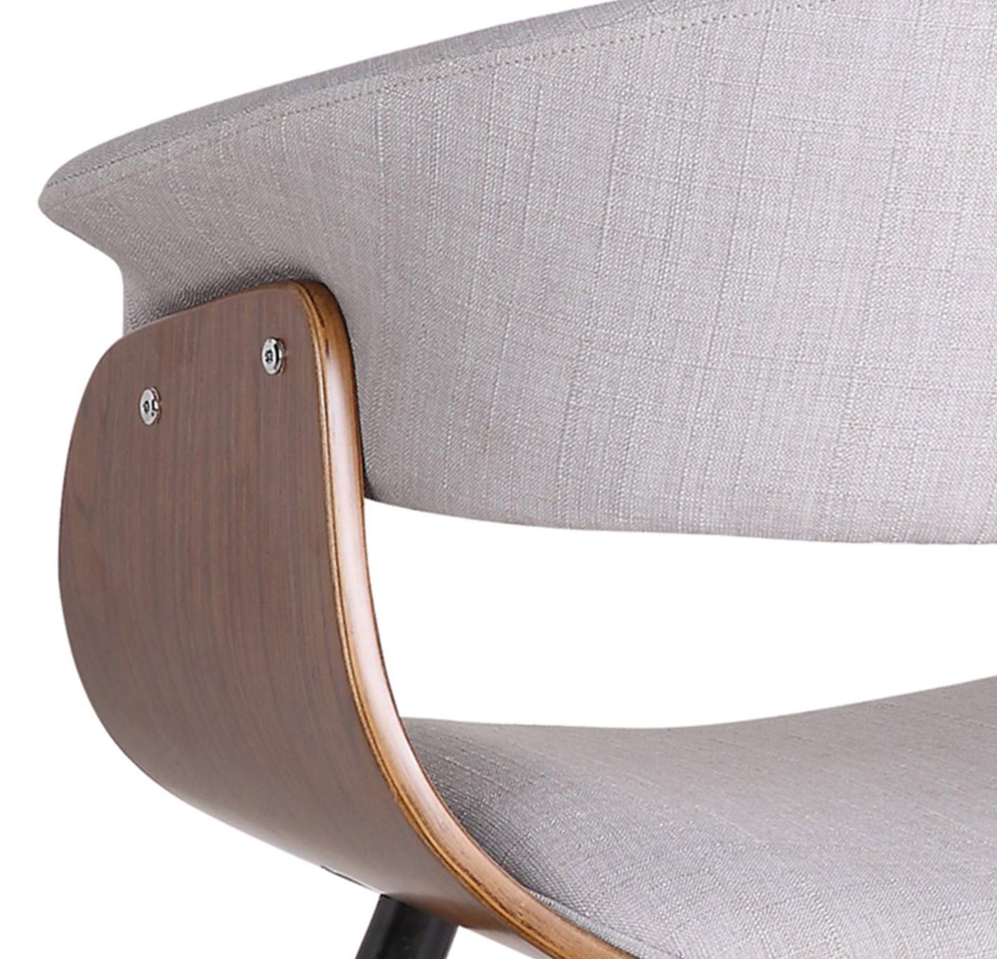 ARCHER DINING/LOUNGE CHAIR, SET OF 2 IN BEIGE AND BLACK - Image 7